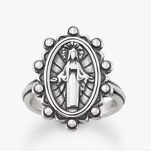 James Avery Virgin Mary Ring Size 7